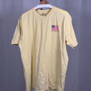THE SEASIDE SYLE Light Yellow Women’s or Men's T-Shirt